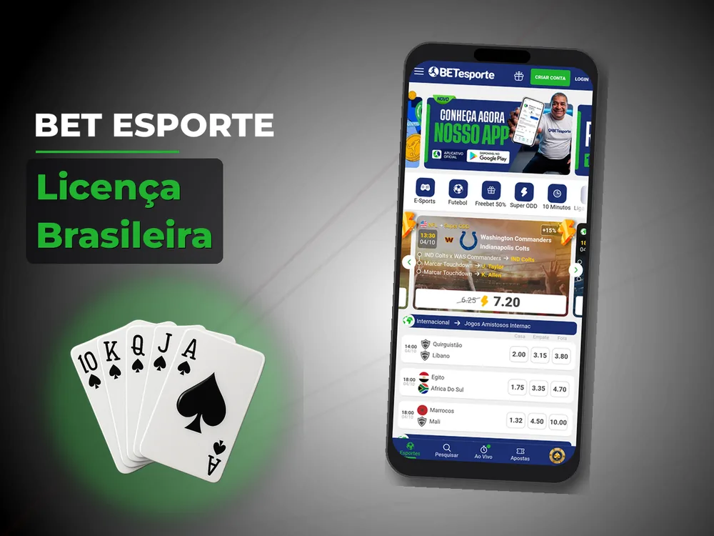 Bet Esporte - Licença Brasileira